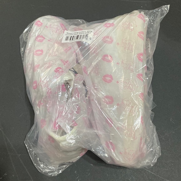 Maxed in Bling White Sneakers; Size 8 - Picture 3 of 7